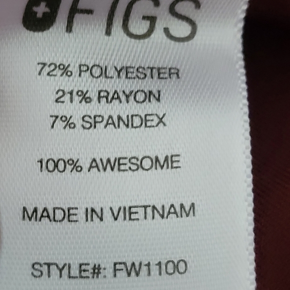 Figs Bundle Casma Three-Pocket Scrub Tops Medium - Picture 12 of 12